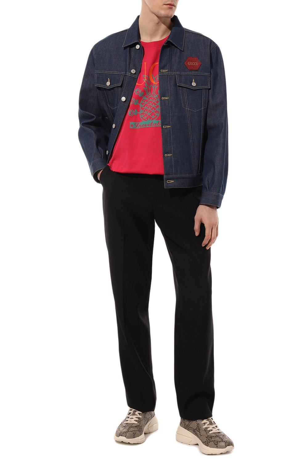 Кроссовки rhyton GUCCI, арт. 680870 UMO00, фото 2