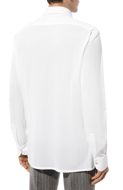 Хлопковая сорочка KITON, арт. UMCNERH08837, фото 4