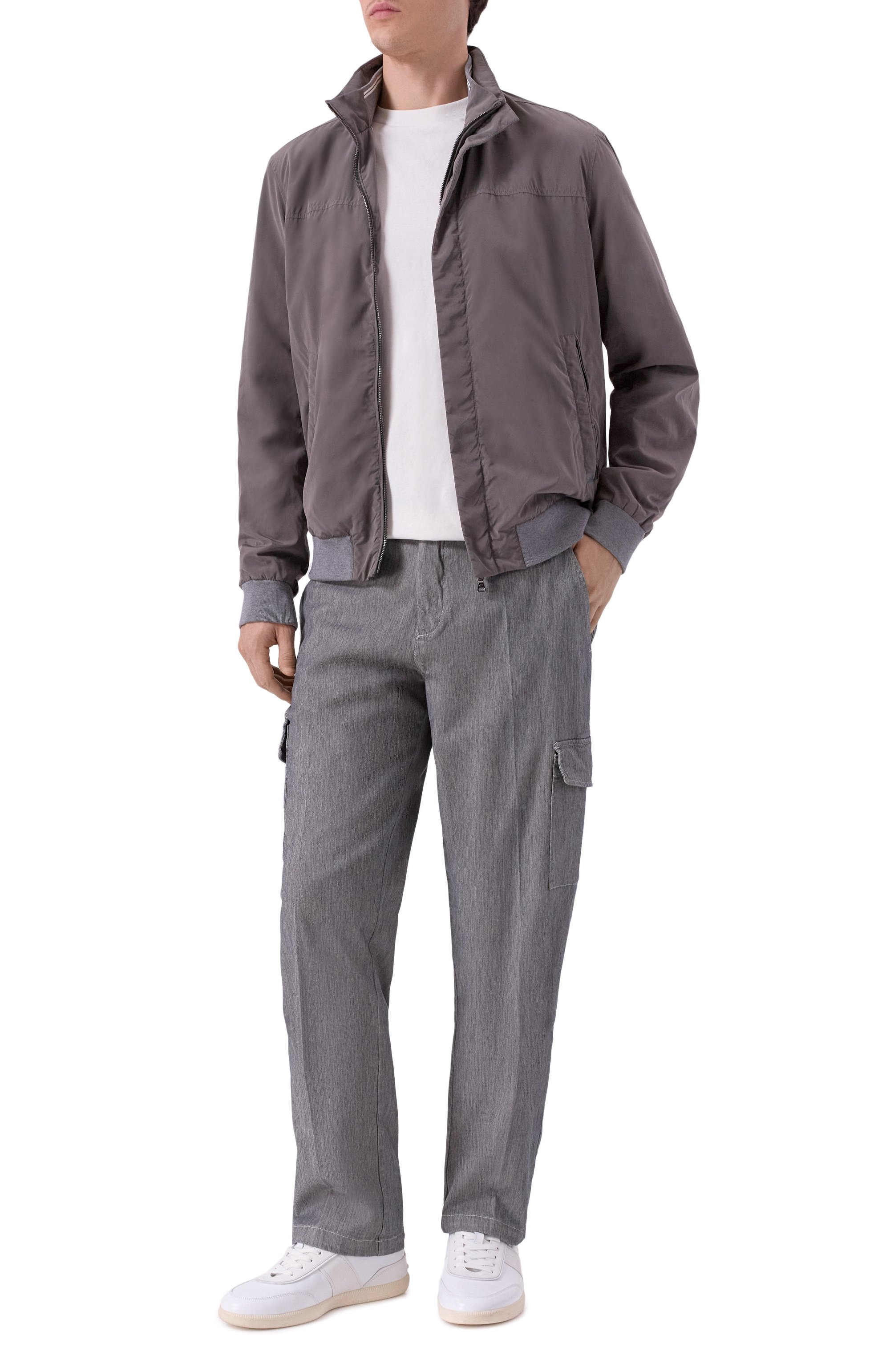 Хлопковые брюки-карго PAUL&SHARK, арт. 15314070, фото 2