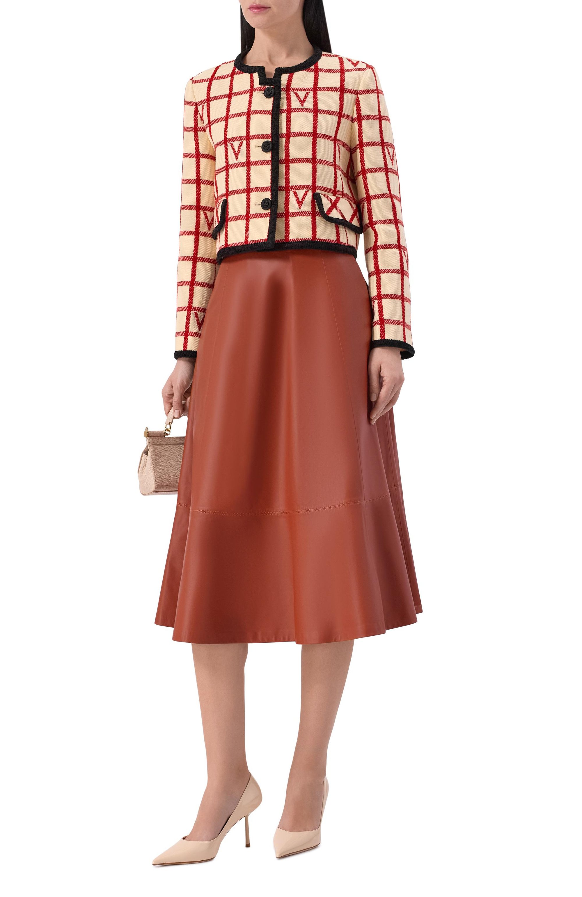 Кожаная юбка MVST, арт. M26.2PW.L906/L011 NAPPA, фото 2