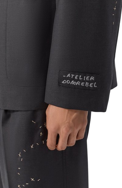 Шерстяной пиджак DOMREBEL, арт. M BULLY BLAZER/D0UBLE BREASTED BLAZER, фото 5