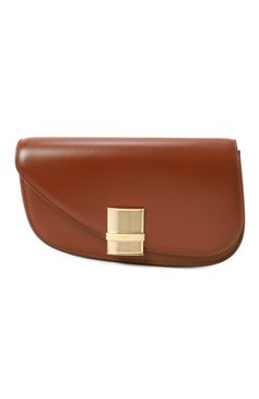 Женская сумка fiamma mini FERRAGAMO коричневого цвета, арт. 218951/775017 | Фото 1 (Драгоценные камни: Проставлено; Материал: Натуральная кожа; Ремень/цепочка: На ремешке; Материал сплава: Проставлено; Размер: mini)
