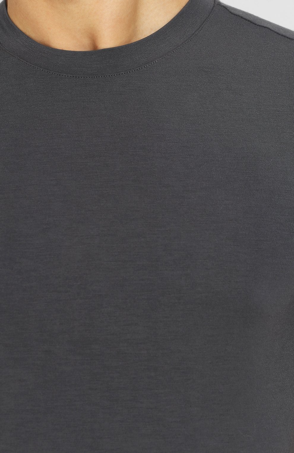 Однотонная футболка из вискозы GIORGIO ARMANI, арт. 8NST52/SJP4Z, фото 5