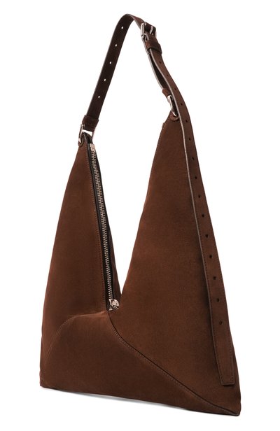 Сумка hobo MOSCHINO коричневого цвета по цене 125500 руб., арт. MC4220PP0P/0F0, фото 4 Сумка hobo MOSCHINO, арт. MC4220PP0P/0F0, фото 4