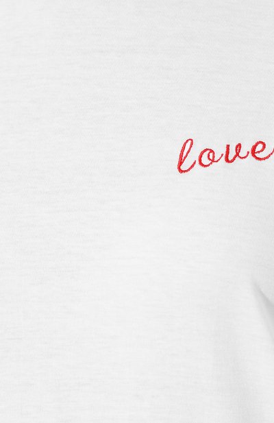 Хлопковая футболка FORTE DEI MARMI COUTURE, арт. FFW19-2203, фото 5