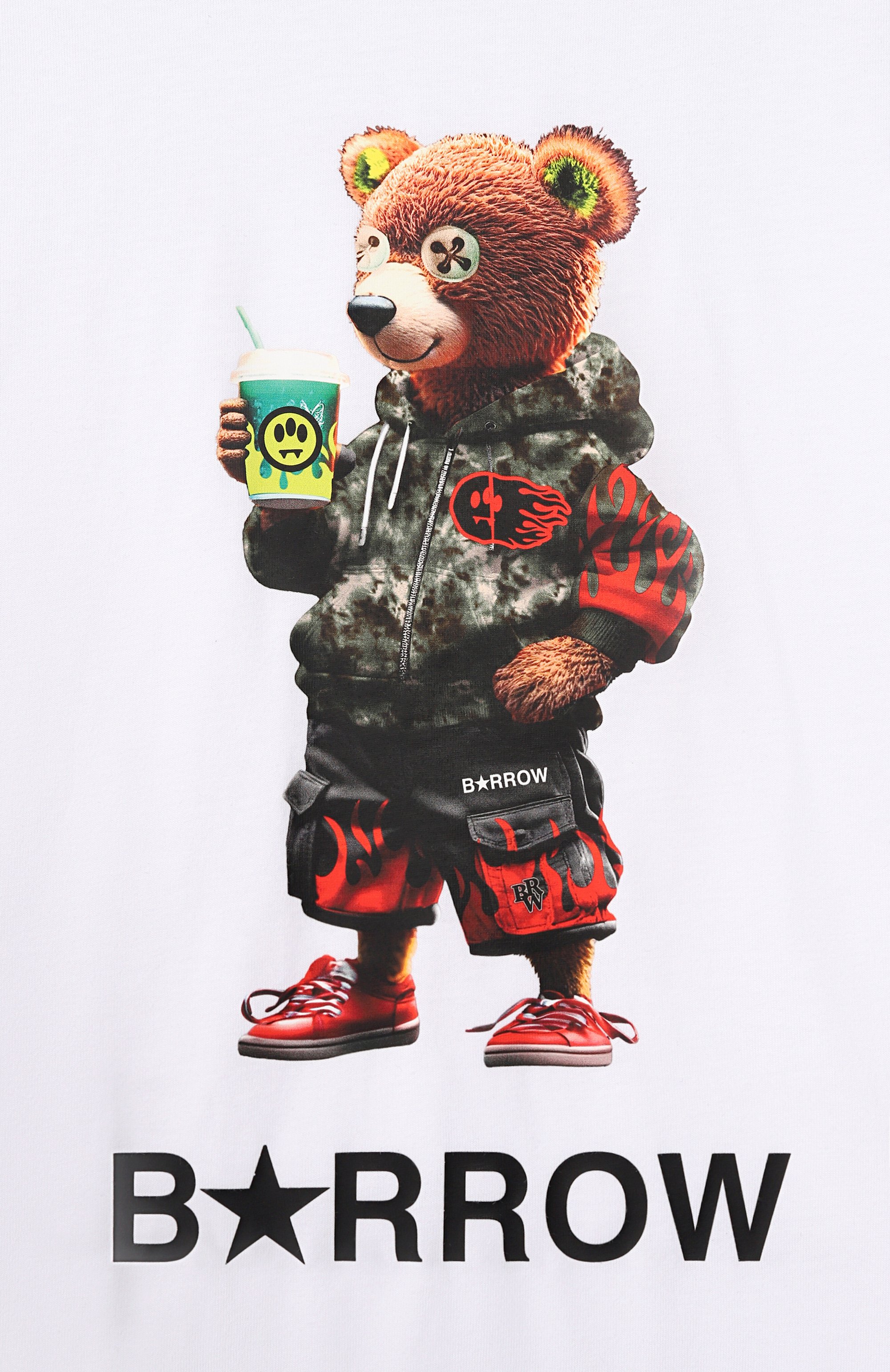 Хлопковая футболка BARROW, арт. S6BKJUTH065, фото 3