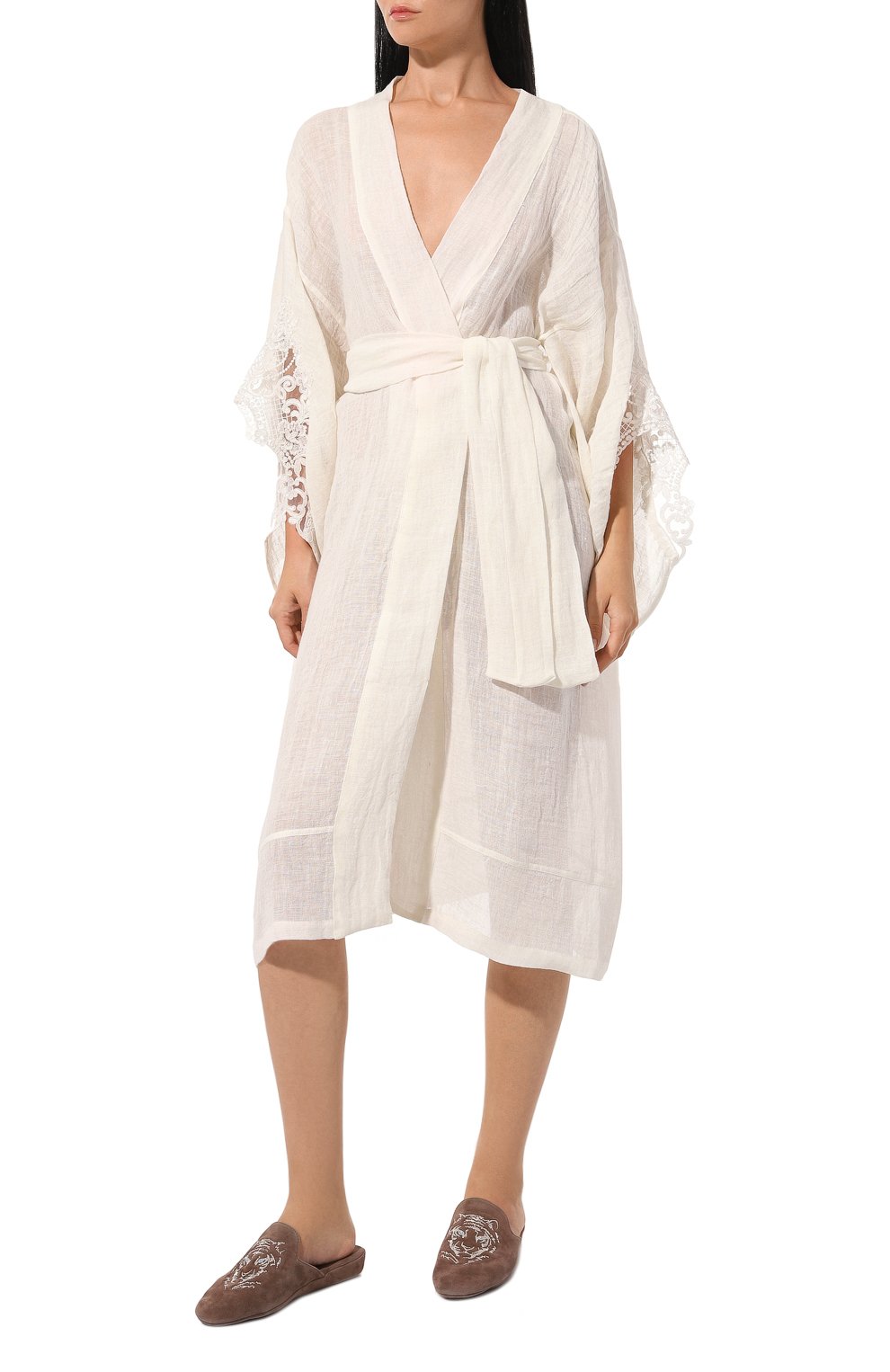 Халат изо льна и вискозы MAURIZIO, арт. MZS3/W07120275, фото 2