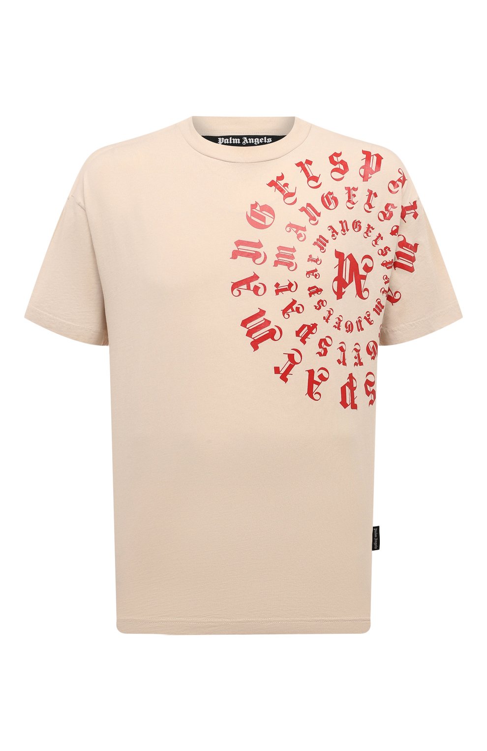 Хлопковая футболка PALM ANGELS, арт. PMAA001F24JER001, фото 1