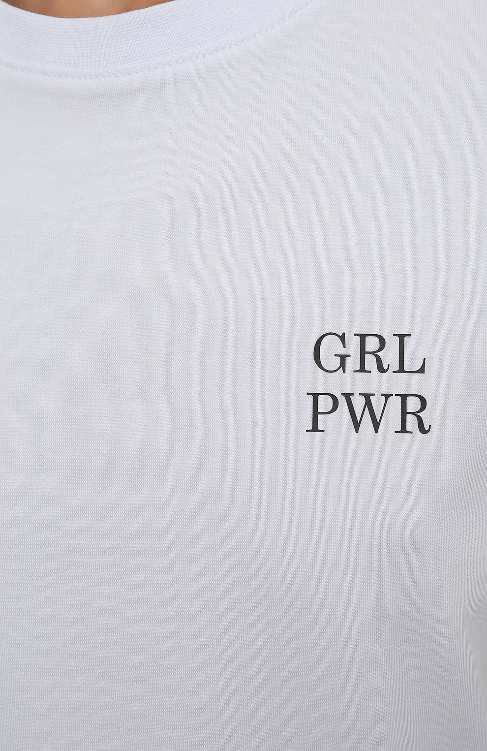 Хлопковая футболка SEVEN LAB, арт. T GP G019 white, фото 5