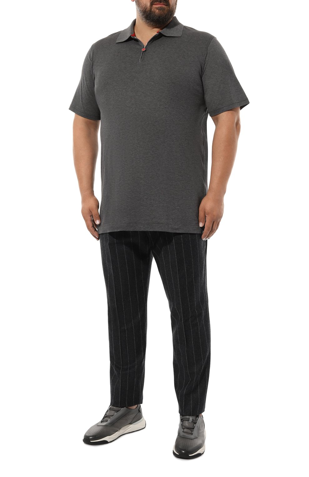 Хлопковое поло KITON, арт. UK1171, фото 2