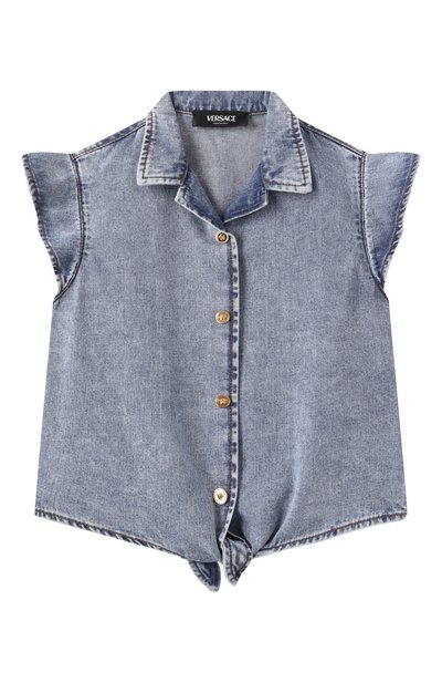 Джинсовая рубашка VERSACE, арт. 1018225/1A13128