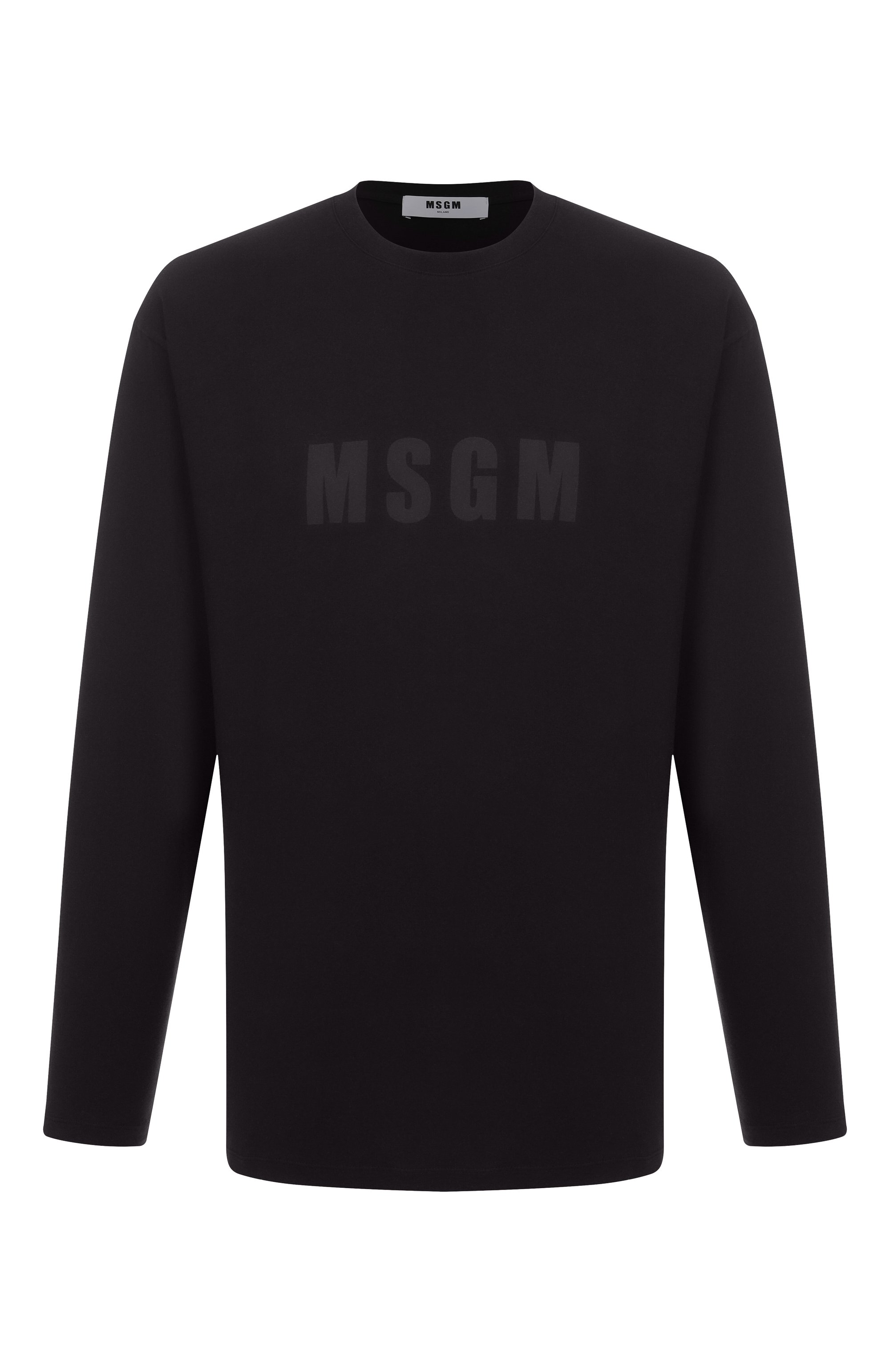 Хлопковый лонгслив MSGM, арт. 3940MM100SE/257590, фото 1