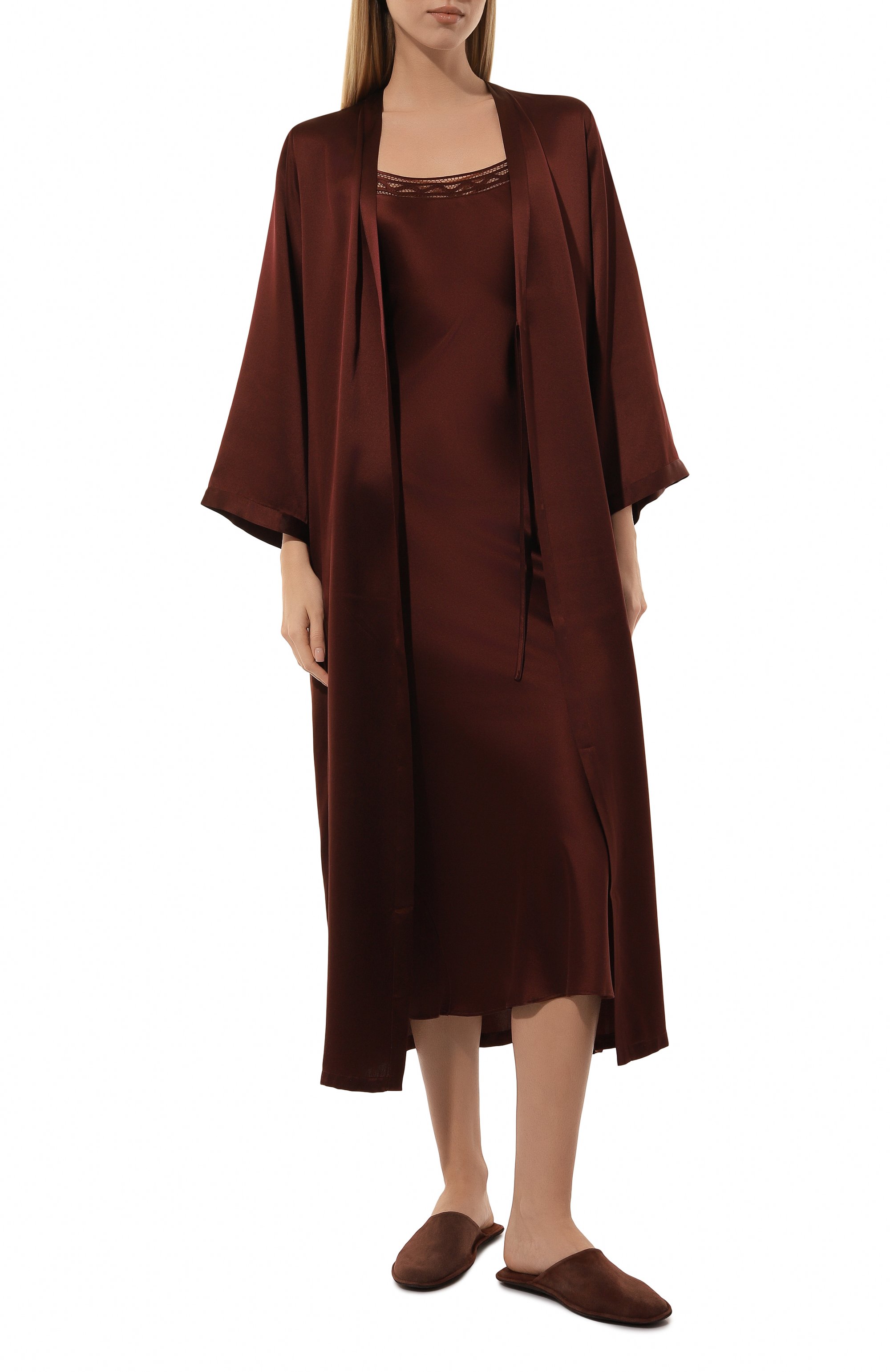 Шелковый халат MARJOLAINE, арт. 3TRA2210, фото 2