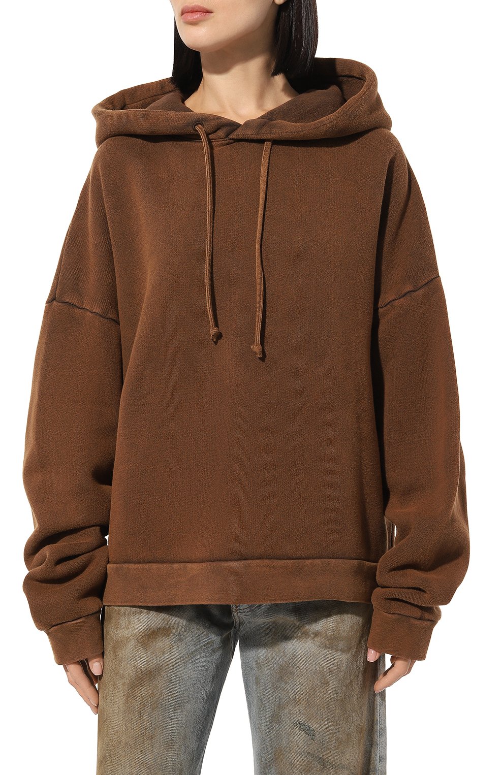 Хлопковое худи ACNE STUDIOS, арт. FN-UX-SWEA000019/CI0138, фото 3