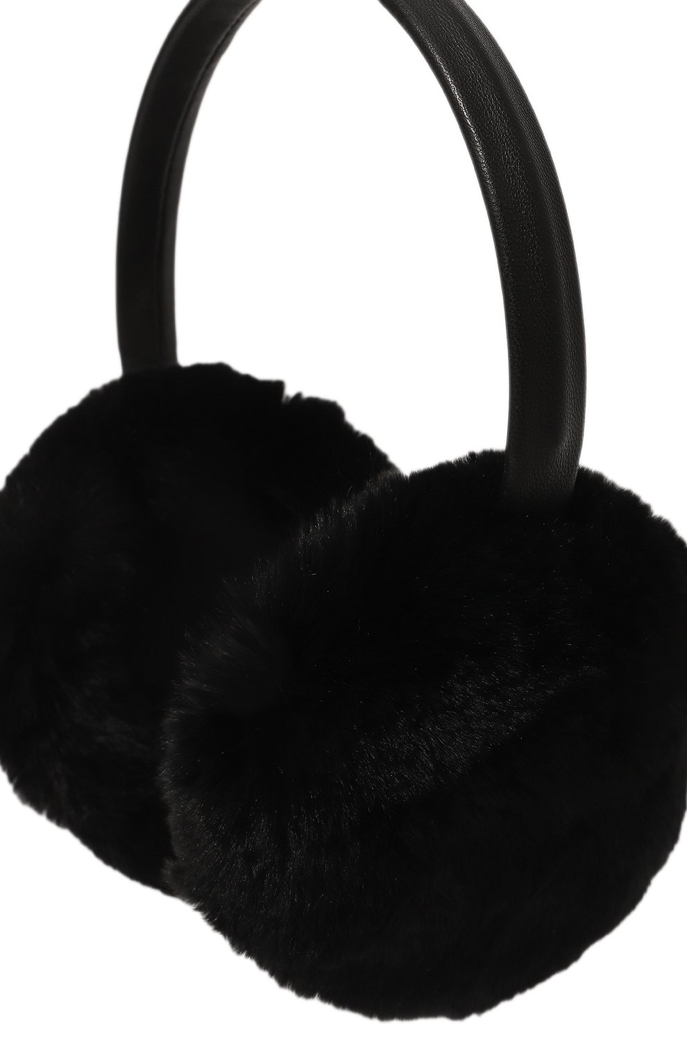 Меховые наушники из кролика YVES SALOMON, арт. 23WAA110XXREXX, фото 4