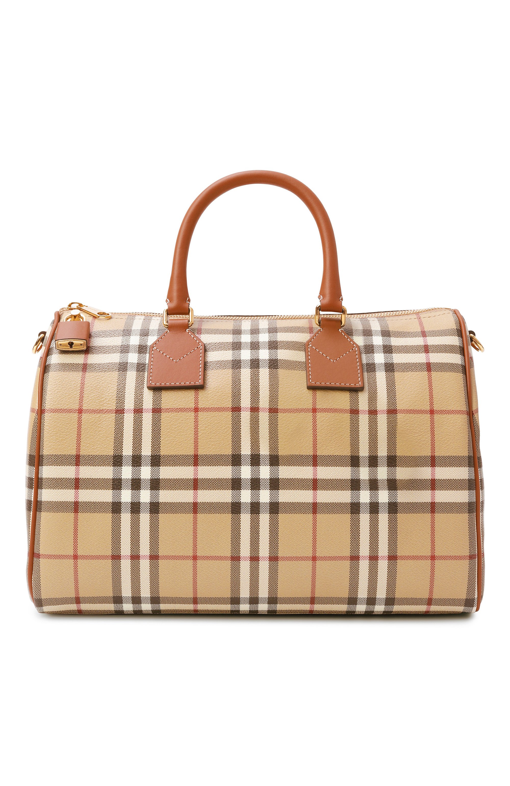 Сумка check medium BURBERRY бежевого цвета по цене 191000 руб., арт. 8119049, фото 1 Сумка check medium BURBERRY, арт. 8119049, фото 1