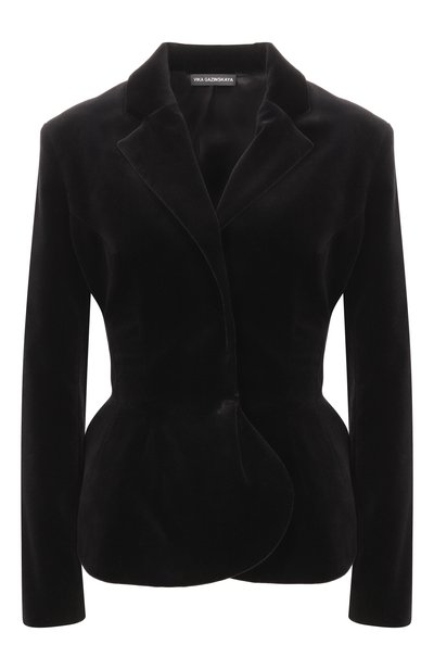 Женский бархатный жакет VIKA GAZINSKAYA, арт. FW20-21-2266