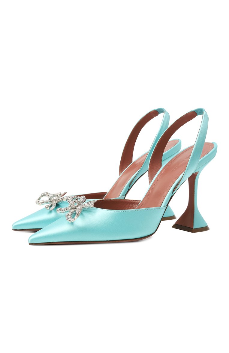 Текстильные туфли rosie sling 95 AMINA MUADDI, арт. R0SIE SLING 95, фото 1