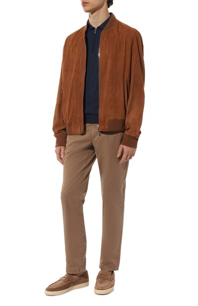 Шелковое поло SVEVO темно-синего цвета по цене 85300 руб., арт. 3501/BSE23/MP35, фото 2 Шелковое поло SVEVO, арт. 3501/BSE23/MP35, фото 2