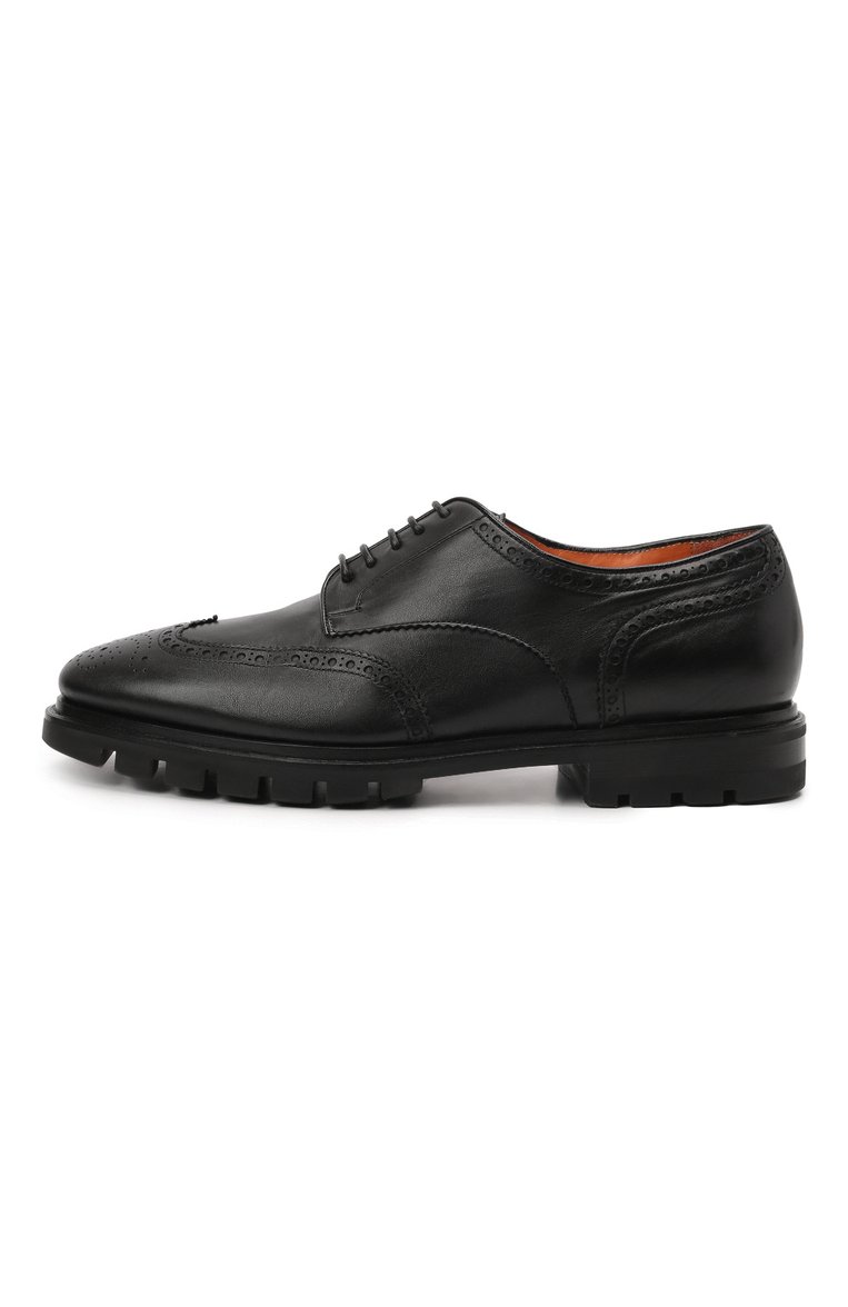 Кожаные дерби SANTONI, арт. MCCG17915SM5EBUFN01, фото 1