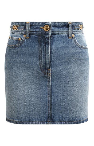 Женская джинсовая юбка VERSACE, арт. 1014105/1A10023