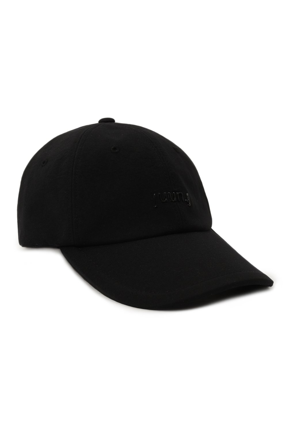 Бейсболка JUUN.J черного цвета по цене 15850 руб., арт. JC488BP01/5, фото 1 Бейсболка JUUN.J, арт. JC488BP01/5, фото 1