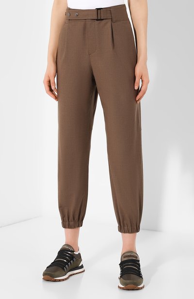Шерстяные джоггеры BRUNELLO CUCINELLI, арт. MA148P7073, фото 3