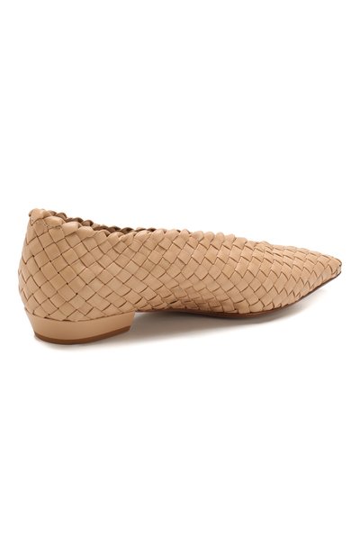 Кожаные балетки BOTTEGA VENETA, арт. 608875/VBSN0, фото 4