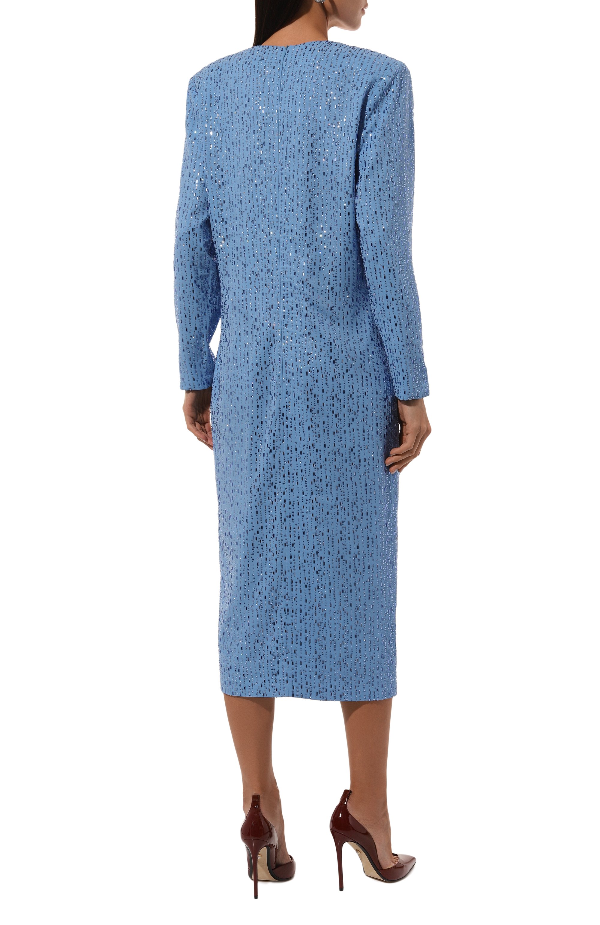 Платье с отделкой стразами RASARIO, арт. RS24F079DD007, фото 4