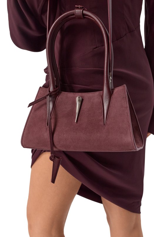 Сумка Fang Mugler 25F10SA00559025 Бордовый  25F10SA00559025 Фото 2