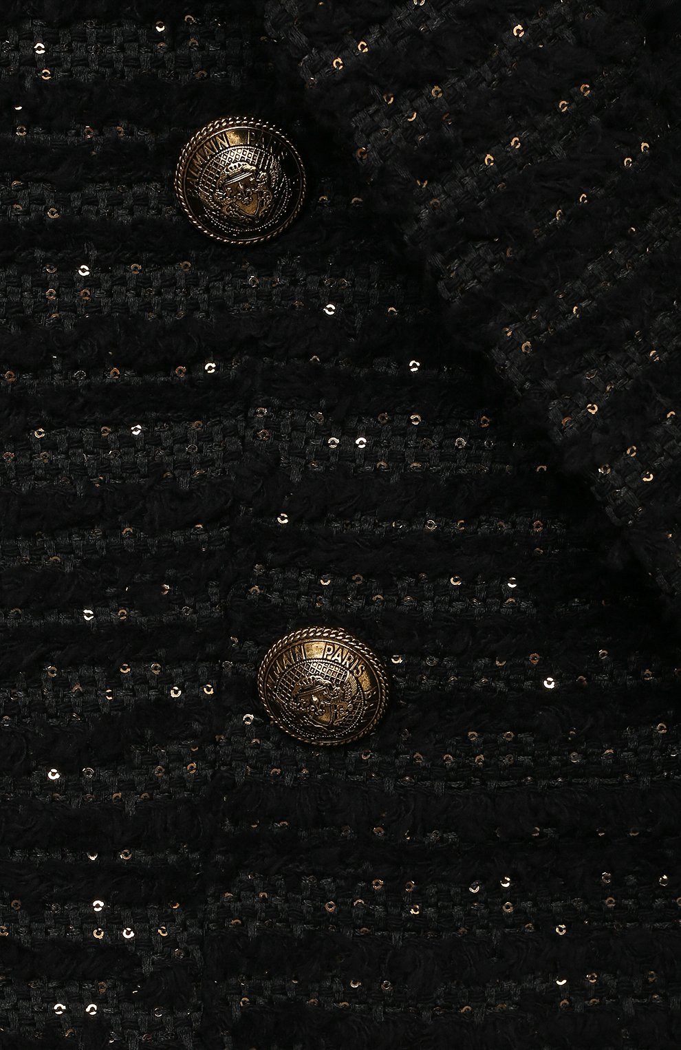 Жакет BALMAIN черного цвета по цене 99500 руб., арт. 6P2020, фото 3 Жакет BALMAIN, арт. 6P2020, фото 3