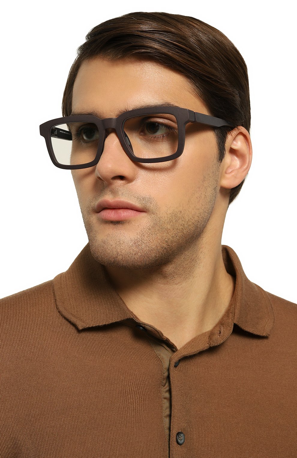 Оправа MYKITA темно-коричневого цвета по цене 62200 руб., арт. CANNA/347, фото 2 Оправа MYKITA, арт. CANNA/347, фото 2