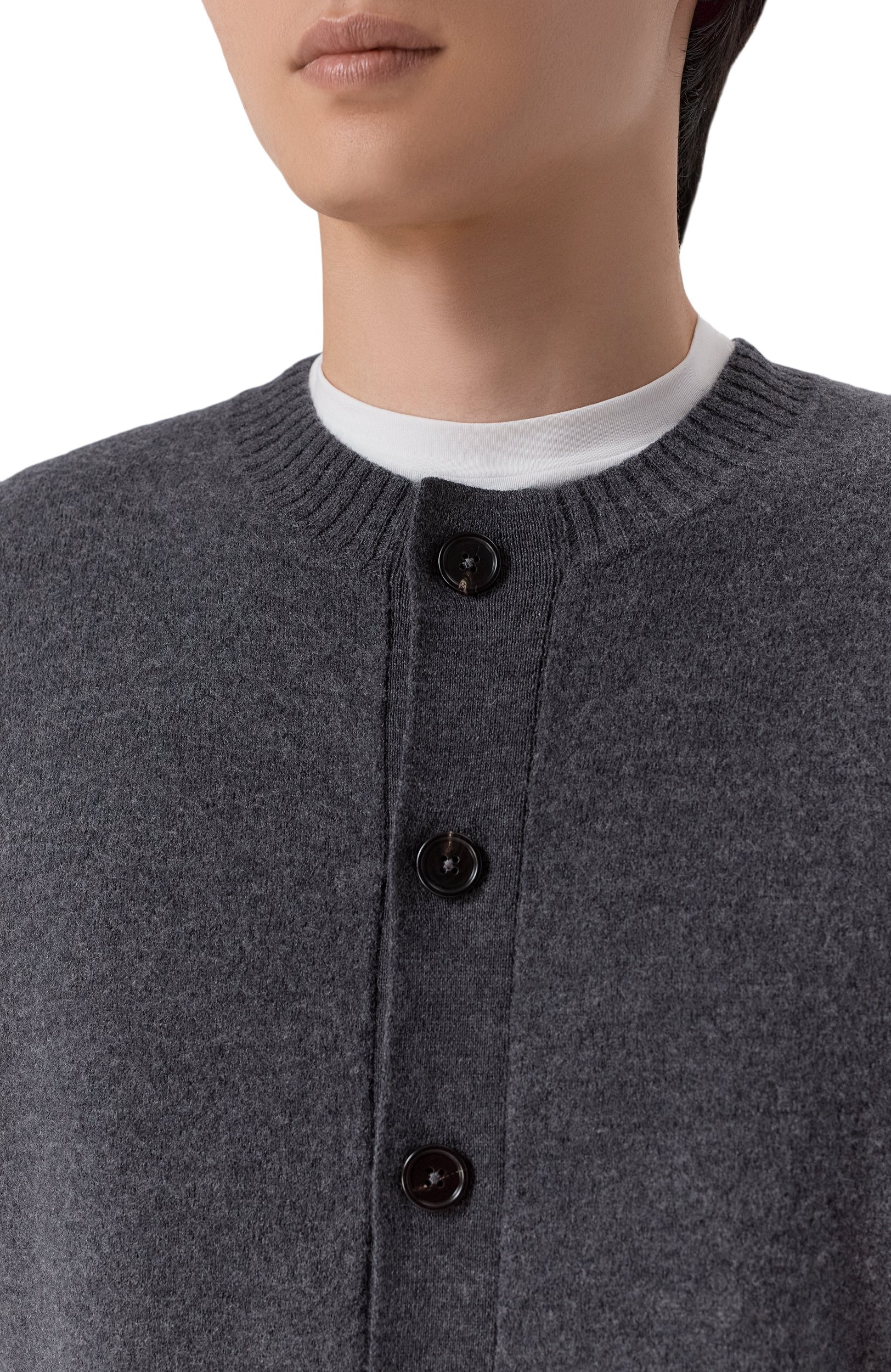 Шерстяной кардиган JIL SANDER, арт. J22HP0069/J14603, фото 5