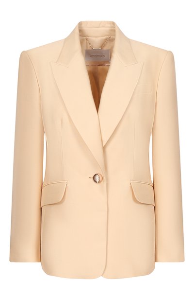 Женский жакет из шерсти и шелка ZIMMERMANN, арт. 7635JS261