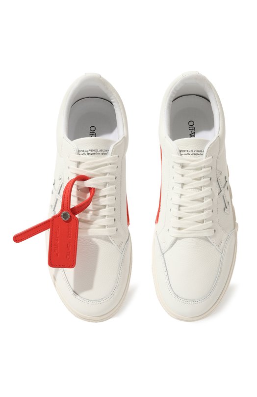 фото Кожаные кеды low vulcanized off-white