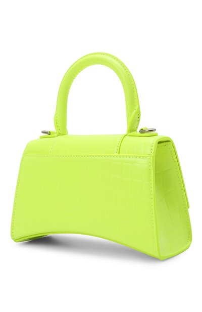 Сумка hourglass xs BALENCIAGA зеленого цвета по цене 226000 руб., арт. 592833/15VDY, фото 3 Сумка hourglass xs BALENCIAGA, арт. 592833/15VDY, фото 3