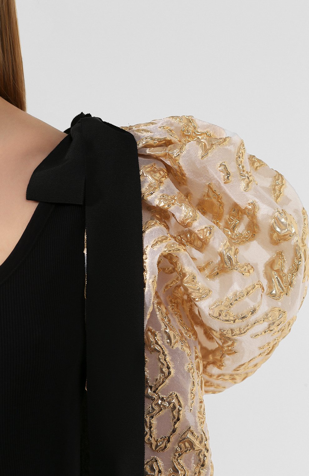 Топ DRIES VAN NOTEN черного цвета по цене 63950 руб., арт. 201-11147-9630, фото 5 Топ DRIES VAN NOTEN, арт. 201-11147-9630, фото 5