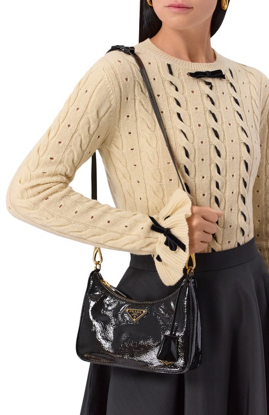 Сумка Re-Edition Prada 1BC204/2DNT Чёрный  1BC204/2DNT Фото 2