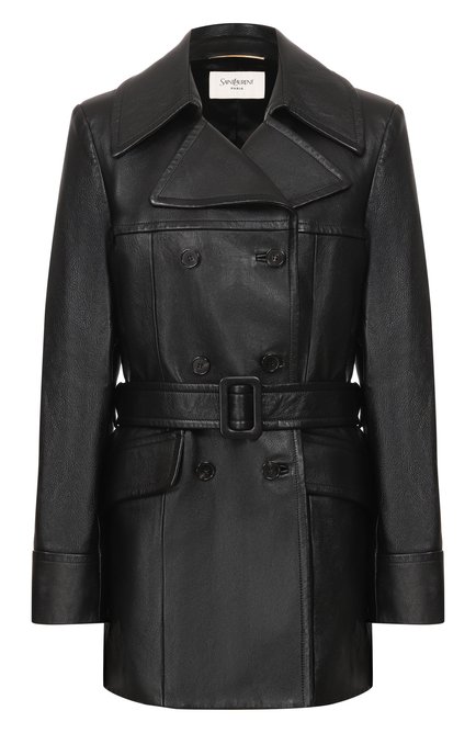Женская кожаная куртка SAINT LAURENT, арт. 876892/YCQT2