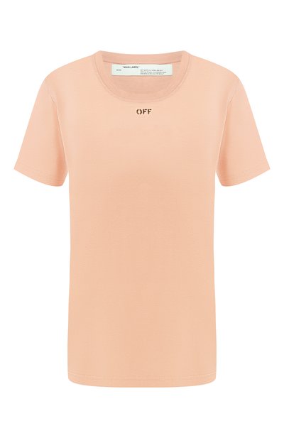 Женская футболка с логотипом бренда OFF-WHITE, арт. 0WAA049R19B980530310