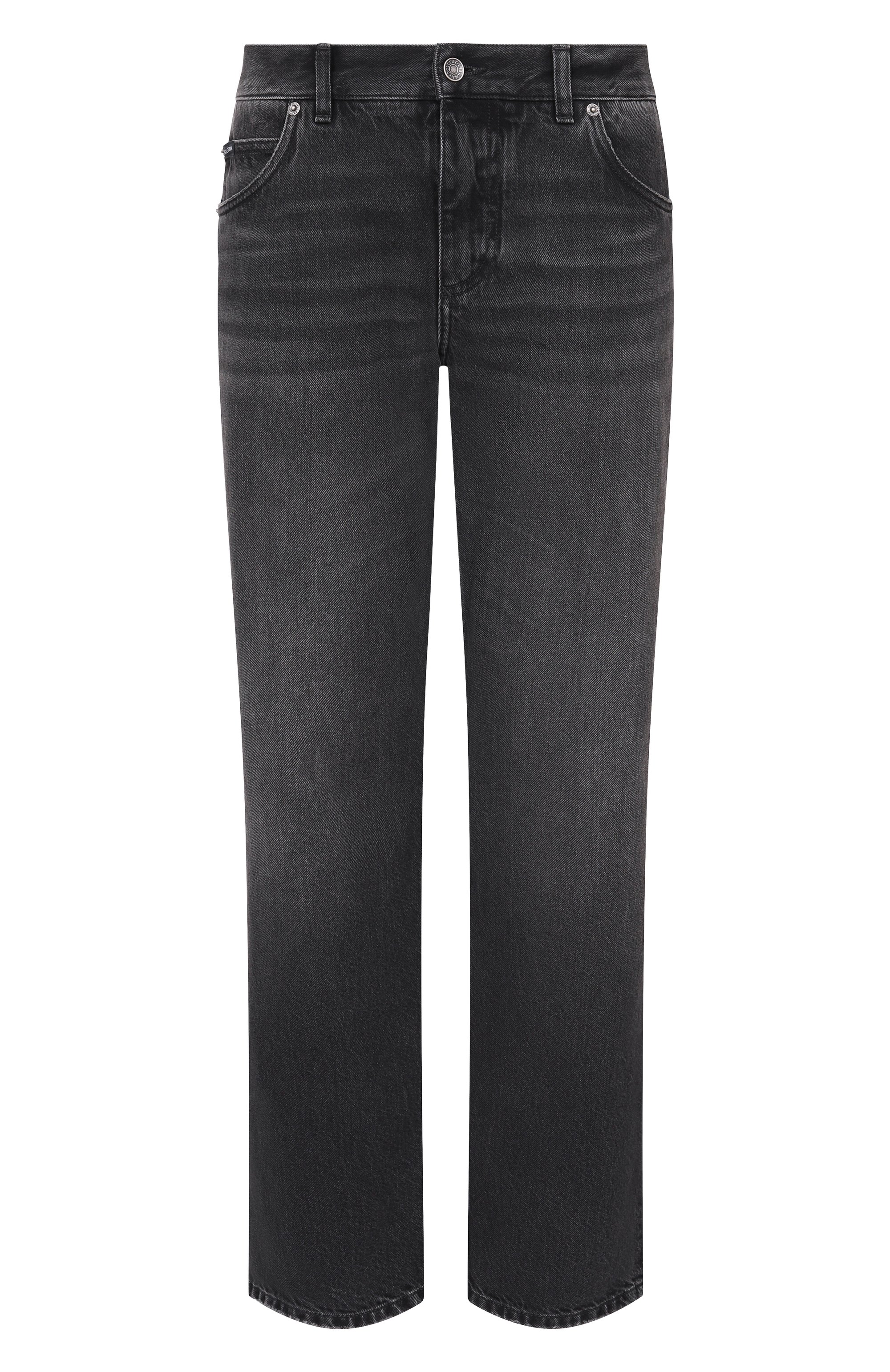 Джинсы luxury DOLCE & GABBANA темно-серого цвета по цене 89950 руб., арт. GYQFCD/G80M9, фото 1 Джинсы luxury DOLCE & GABBANA, арт. GYQFCD/G80M9, фото 1