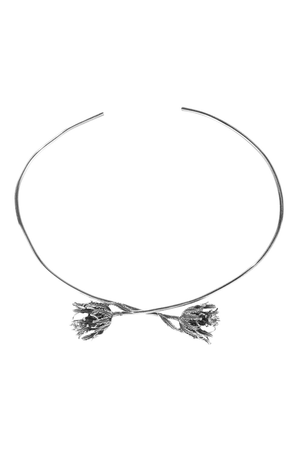 Колье чертополох MIDGARD PARIS серебряного цвета по цене 32500 руб., арт. 5759s, фото 1 Колье чертополох MIDGARD PARIS, арт. 5759s, фото 1