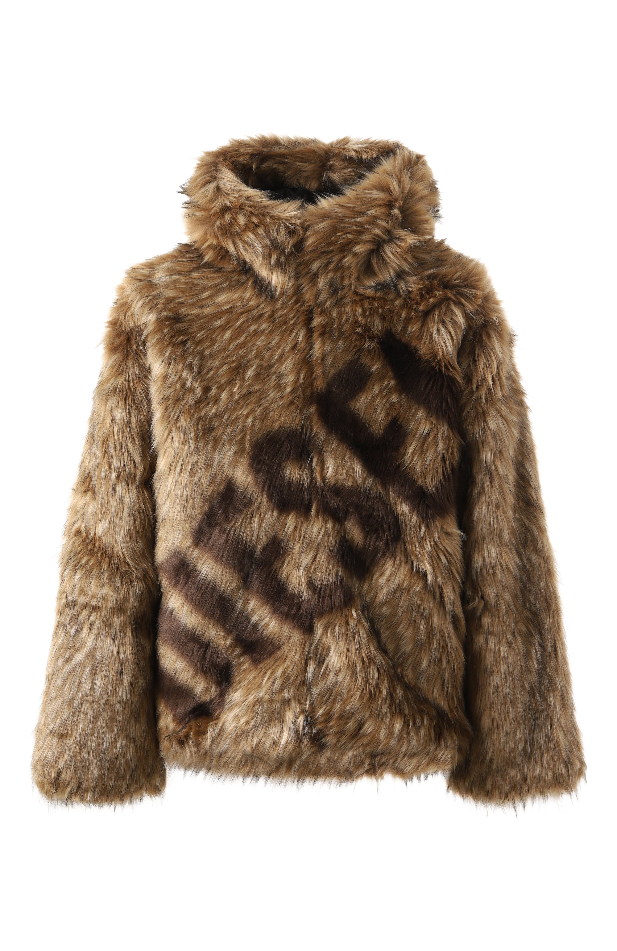 Шуба из экомеха DIESEL, арт. A14386/0QKAR, фото 1