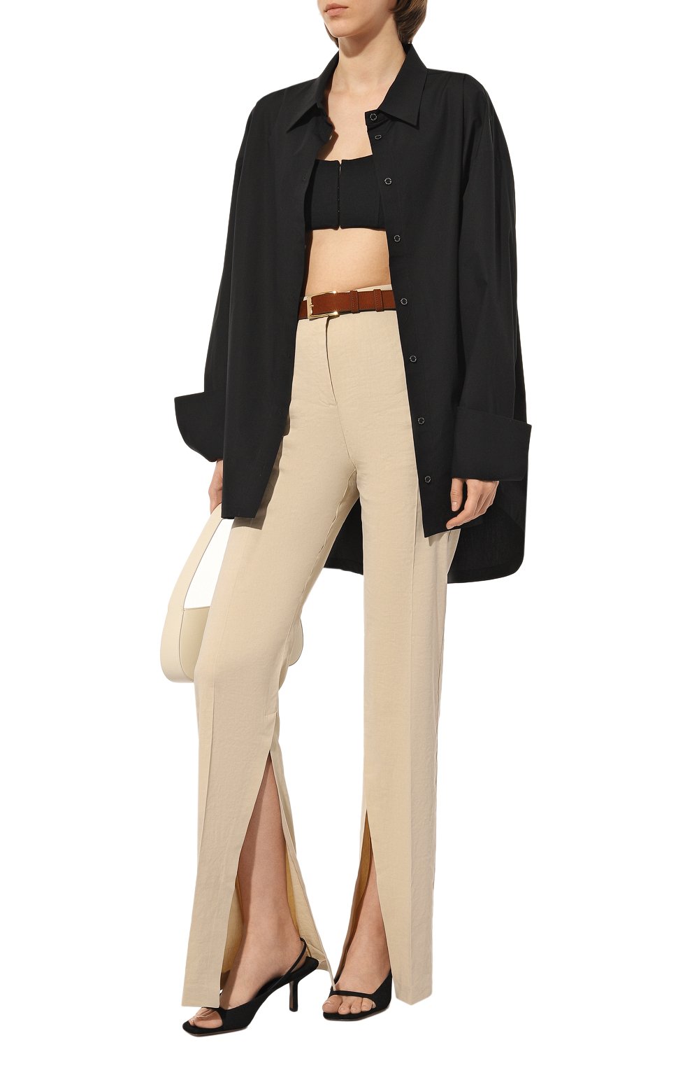 Хлопковая рубашка PATRIZIA PEPE, арт. 2C1458_A278, фото 2