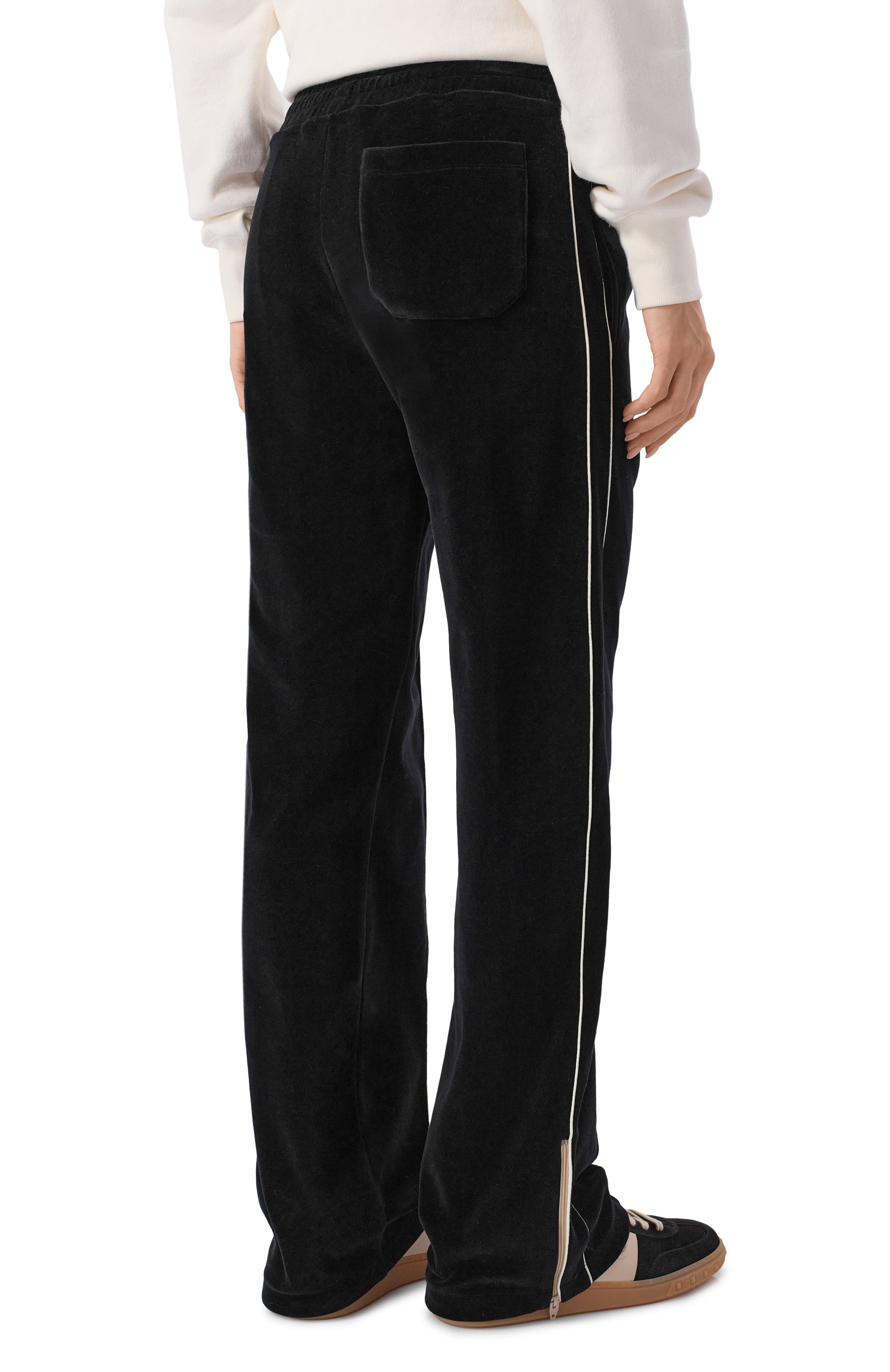 Бархатные брюки VALENTINO, арт. 8B3MD07G/A4V, фото 4