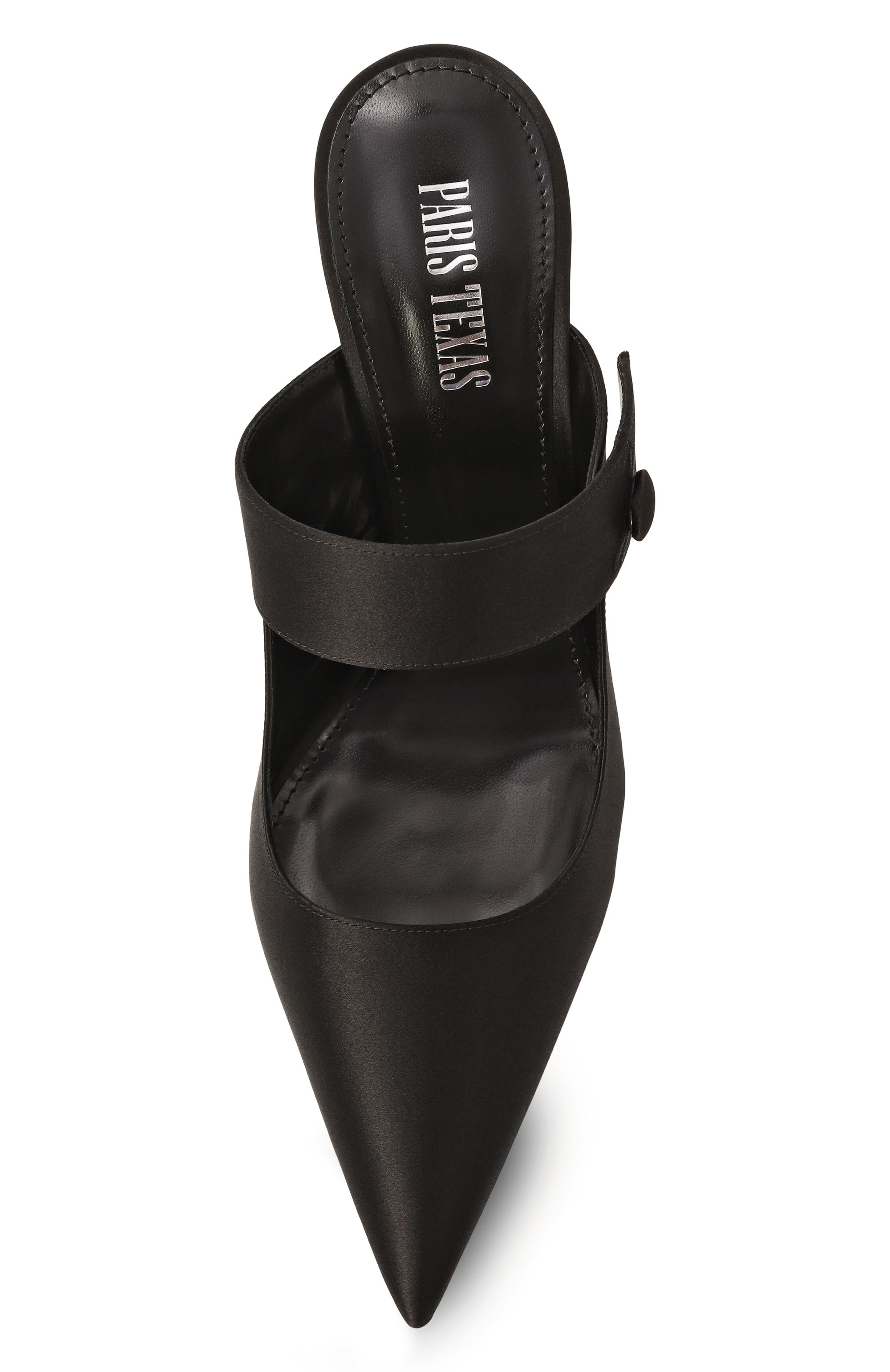 Текстильные мюли lidia 90 PARIS TEXAS, арт. PX1576/XTSAT, фото 6