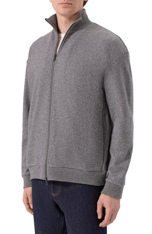 Кашемировый кардиган MVST M25.1MM.H009/J004 Серый  M25.1MM.H009/J004 Фото 3