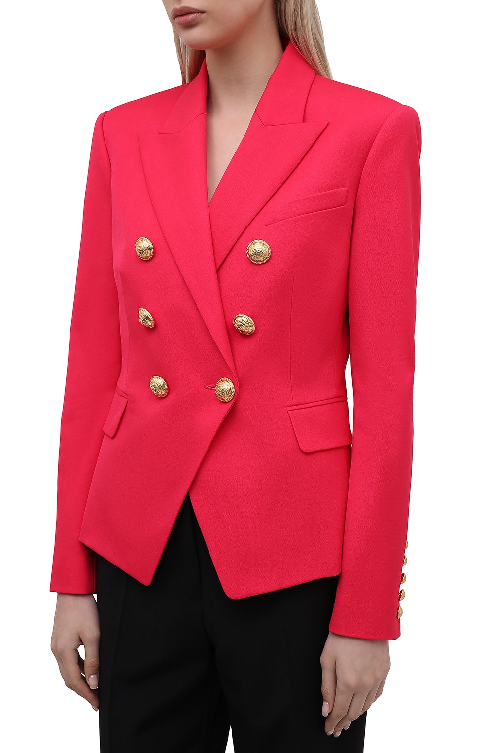 Шерстяной жакет BALMAIN, арт. VF0SG000/167L, фото 3