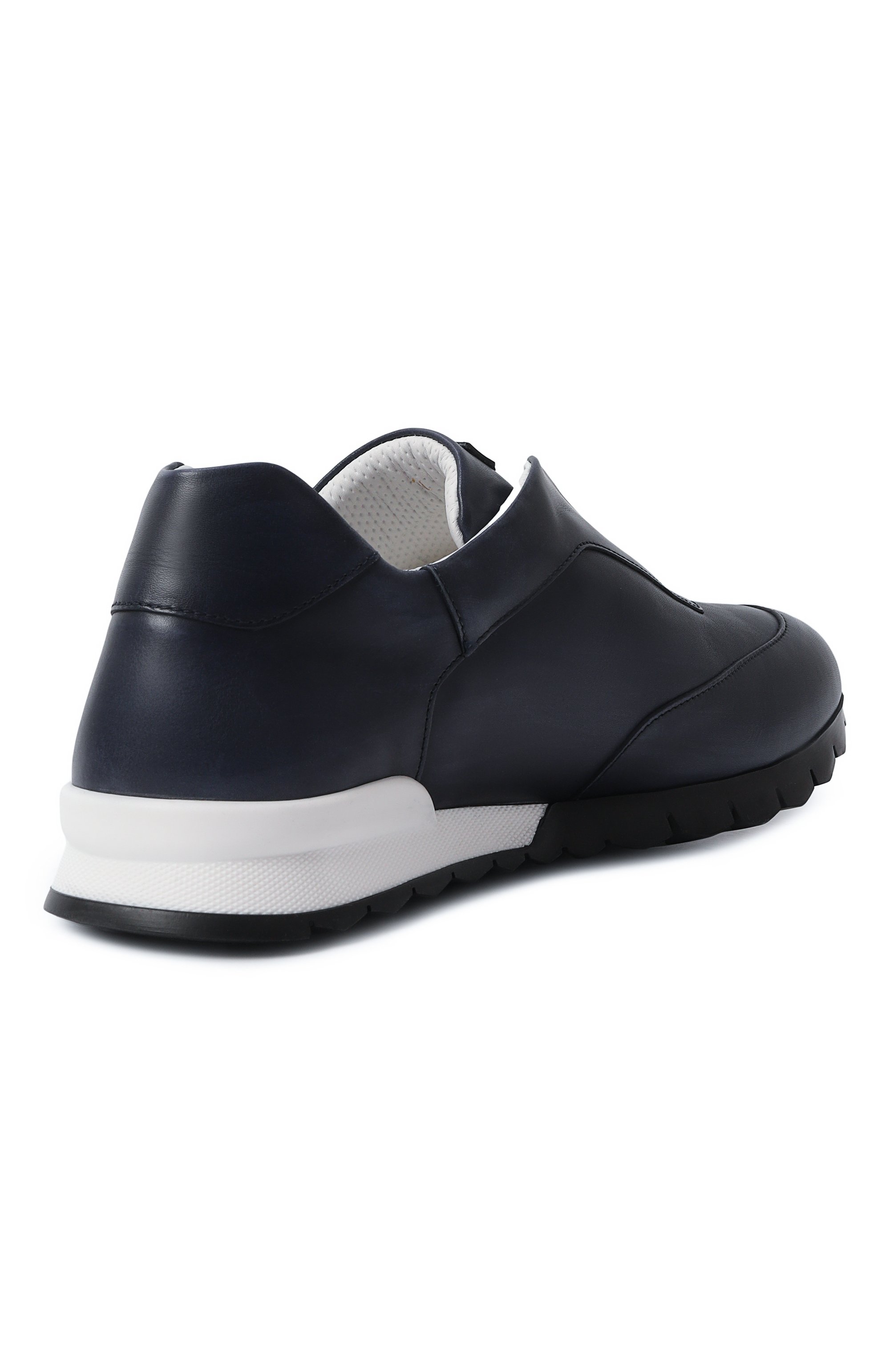 Кожаные кроссовки KITON, арт. USSA328N0010012, фото 5