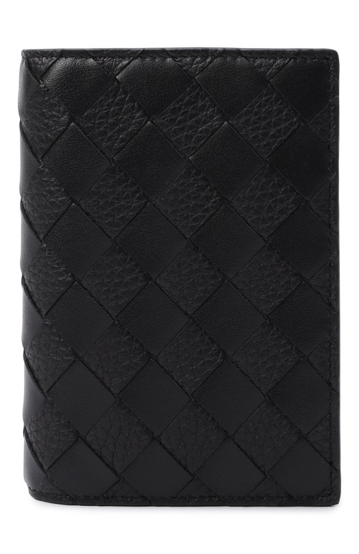 Кожаная обложка для паспорта Bottega Veneta 749441/V63U1 Чёрный 749441/V63U1
